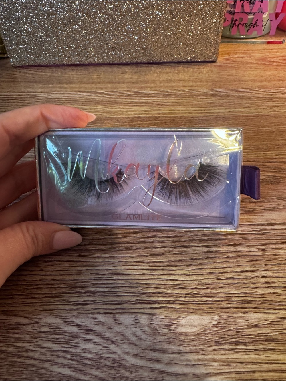 Wokayla GlamLite False Eyelashes — Black Dramatic Volume